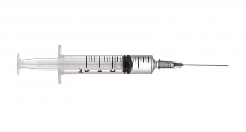 Syringe closeup